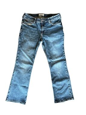 Wrangler Retro Jeans 31x30 Bootcut Medium Wash Stretch Western Denim